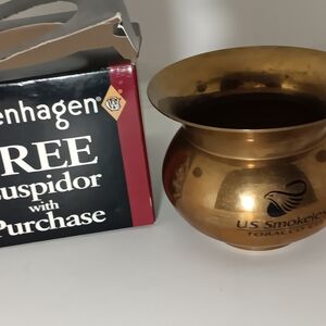 Royal Copenhagen Gold Spittoon
